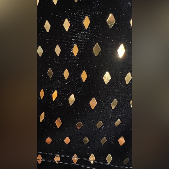 NWT H:ours Revolve Seeker Black Gold Mesh Panel Long Sleeve Dress XXS $198 - Picture 8 of 10